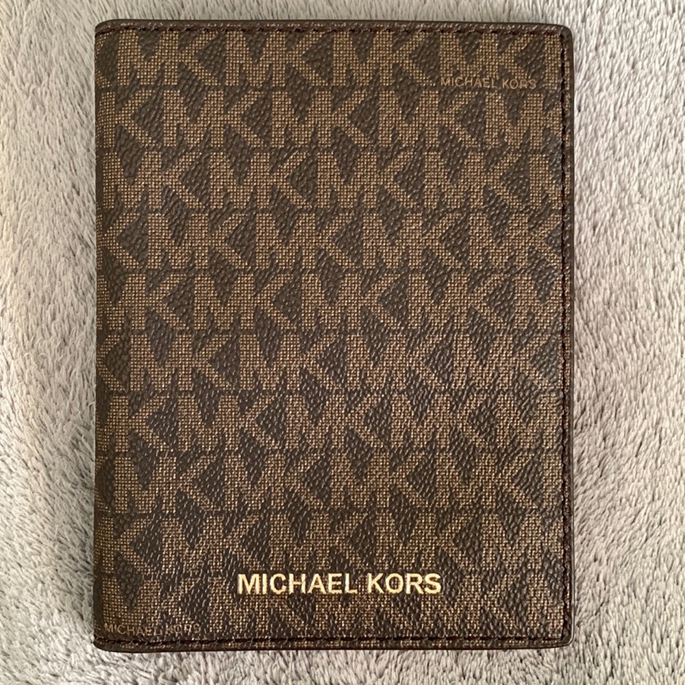 Michael Kors passport and card holder